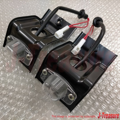 SUBARU IMPREZA GC8 GF8 Genuine Rear License Number Plate Lamp Light 2pcs Set OEM