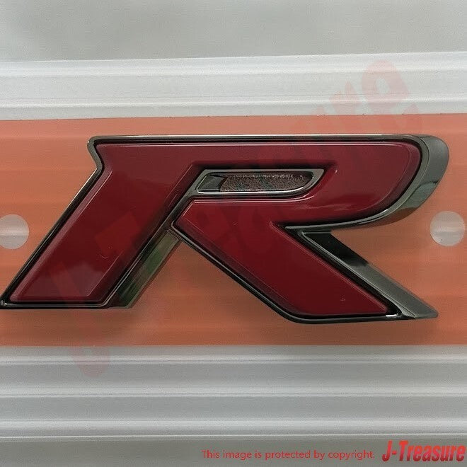 HONDA CIVIC TYPE-R FK8 2017-2021 Genuine Front Grille Plate "TypeR" Emblem OEM