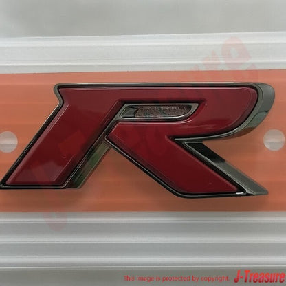 HONDA CIVIC TYPE-R FK8 2017-2021 Genuine Front Grille Plate "TypeR" Emblem OEM
