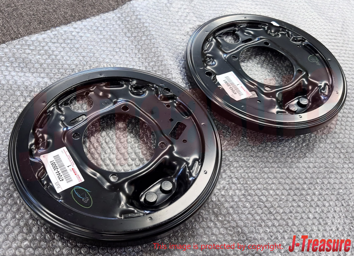 TOYOTA TACOMA RZN140 150 87-95 Genuine Rear Brake Backing Plate RH & LH Set OEM