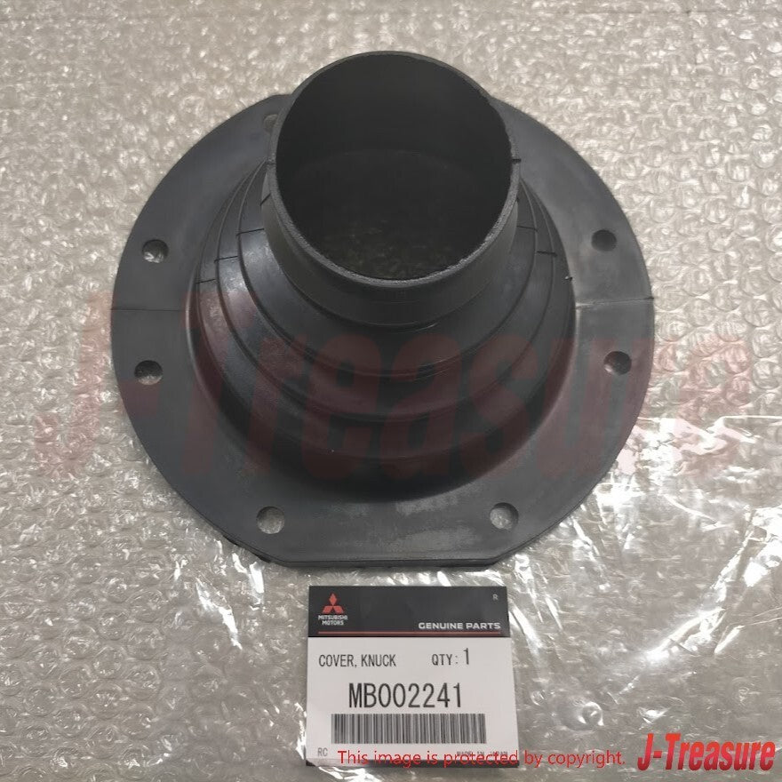 MITSUBISHI JEEP J53 Genuine Front Axle Cover Knuckle Rubber Boot MB002241 OEM