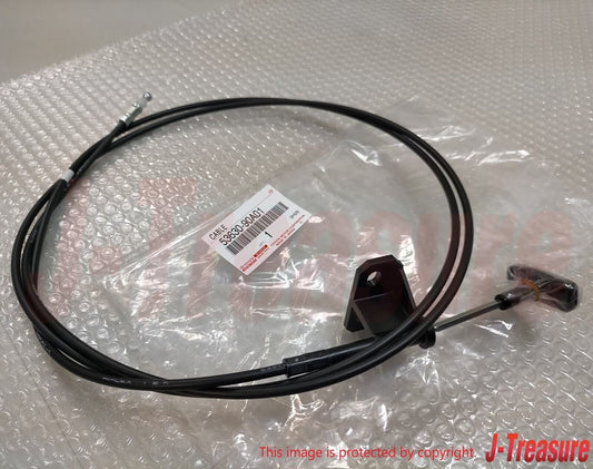 TOYOTA LAND CRUISER FJ60 81-90 Genuine Hood Lock Control Cable 53630-90A01 OEM