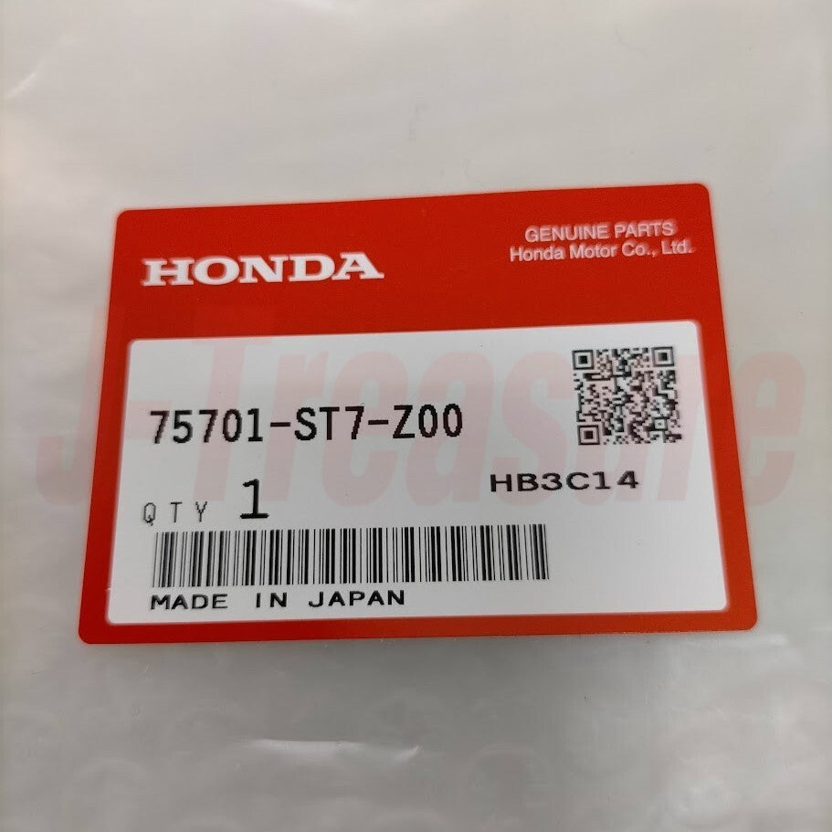 HONDA INTEGRA TYPE-R DC2 DB8 1997-2001 Genuine Rear Red Emblem 75701-ST7-Z00 OEM