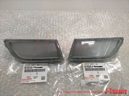 TOYOTA MR2 SW20 SW20L Genuine Front Clearance Lamp Right & Left Clear Lens OEM