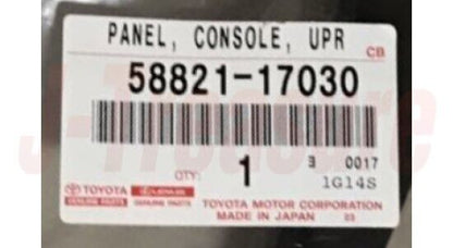 TOYOTA MR2 SW20 SW21 1990-1995 Genuine Console Upper Panel 58821-17030 OEM