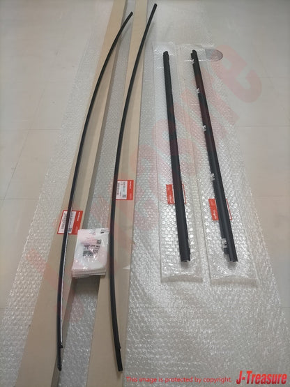 HONDA CIVIC EG6 Genuine Door Molding Outer & Roof Side Molding RH LH & 8Clip Set