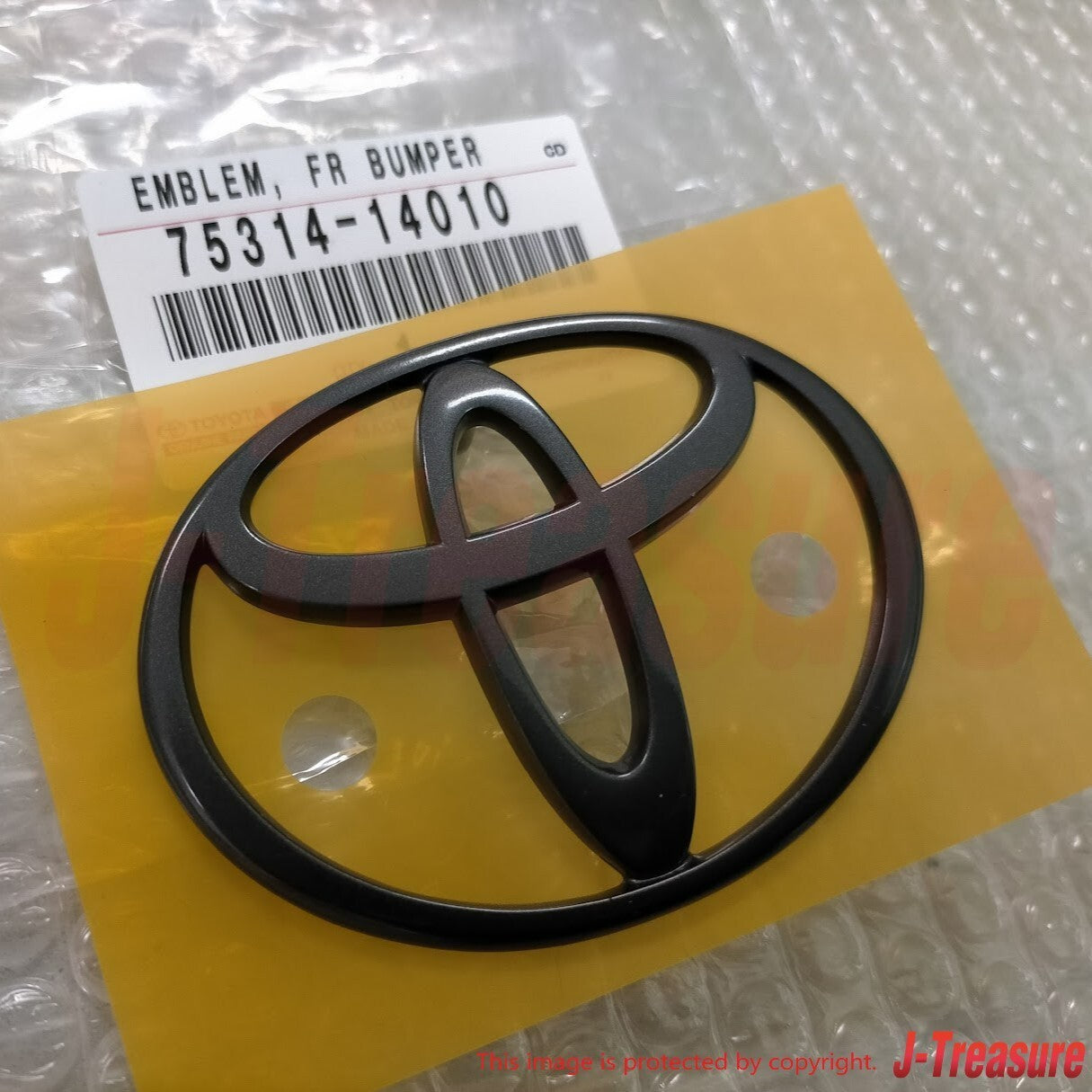 TOYOTA SUPRA JZA80 MK4 93-02 Genuine Emblem Badge Front & Rear Set Gunmetal OEM