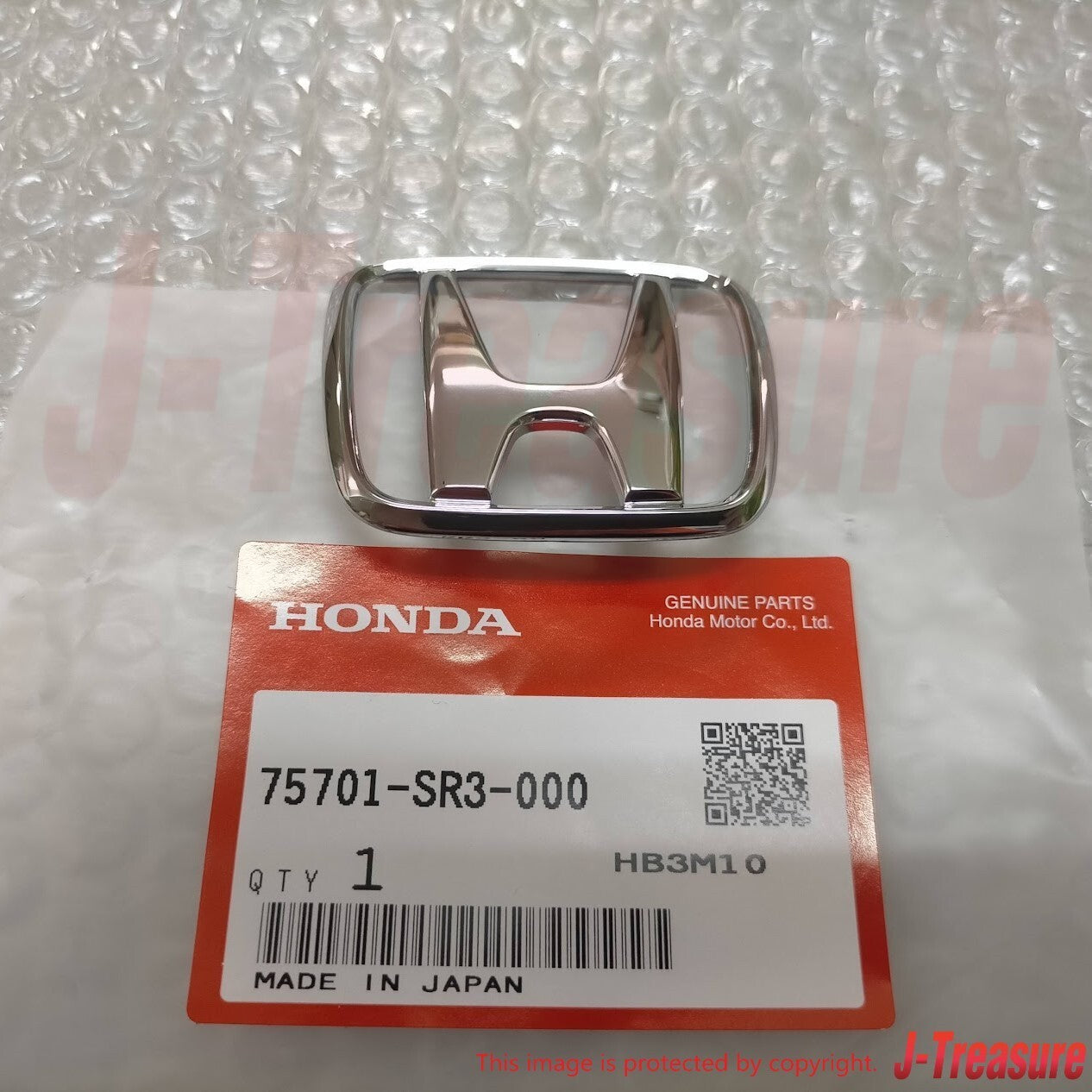HONDA CIVIC SiR EG6 EG4 1992-1995 3 Door Genuine Front & Rear "H" Emblem Set OEM