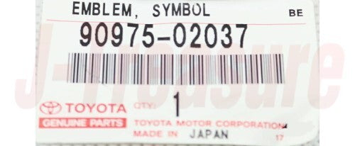 TOYOTA CAMRY ACV30 MCV30 02-06 Genuine Rear Symbol Emblem 90975-02037 OEM