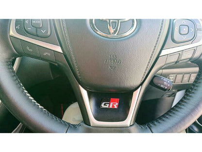 TOYOTA Genuine GR Sport Steering GR Emblem Gazoo Racing For Yaris Mark X Harrier