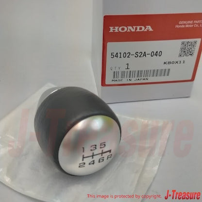 HONDA S2000 AP1 AP2 Genuine 6-Speed Manual Leather Shift Knob 54102-S2A-040 OEM