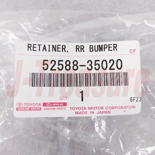 TOYOTA 4RUNNER GRN210 06-09 Genuine Rear Bumper End Retainer LH 52588-35020 OEM