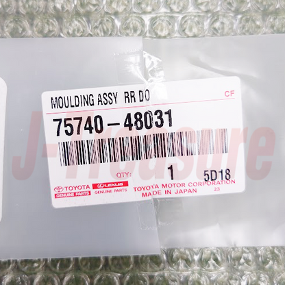 LEXUS RX330 RX350  Genuine Front & Rear Door Belt Moulding RH & LH Set OEM