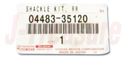 TOYOTA HILUX LN170 '98-05 Genuine Rear Spring Shackle Kit RH or LH 04483-35120