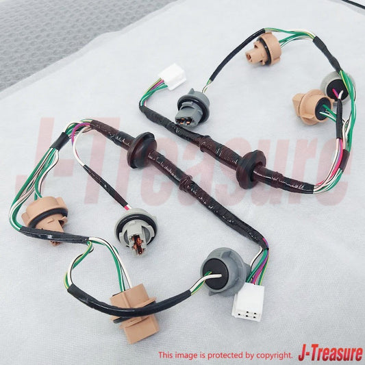 TOYOTA SUPRA JZA80 97-98 Genuine Tail Light Socket Harness 81555-14700 x2 Set