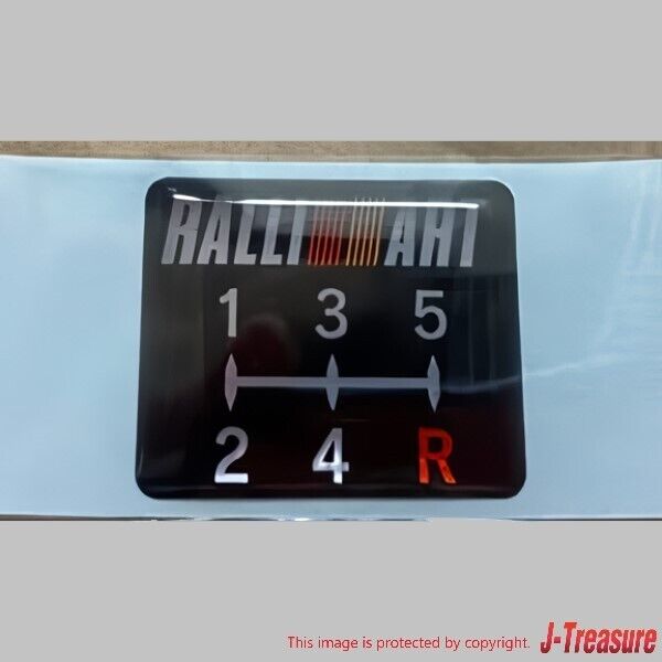 MITSUBISHI RALLIART Genuine Duracon 5-Speed Manual Shift Knob RA01203B54 OEM