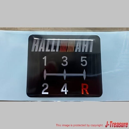 MITSUBISHI RALLIART Genuine Duracon 5-Speed Manual Shift Knob RA01203B54 OEM