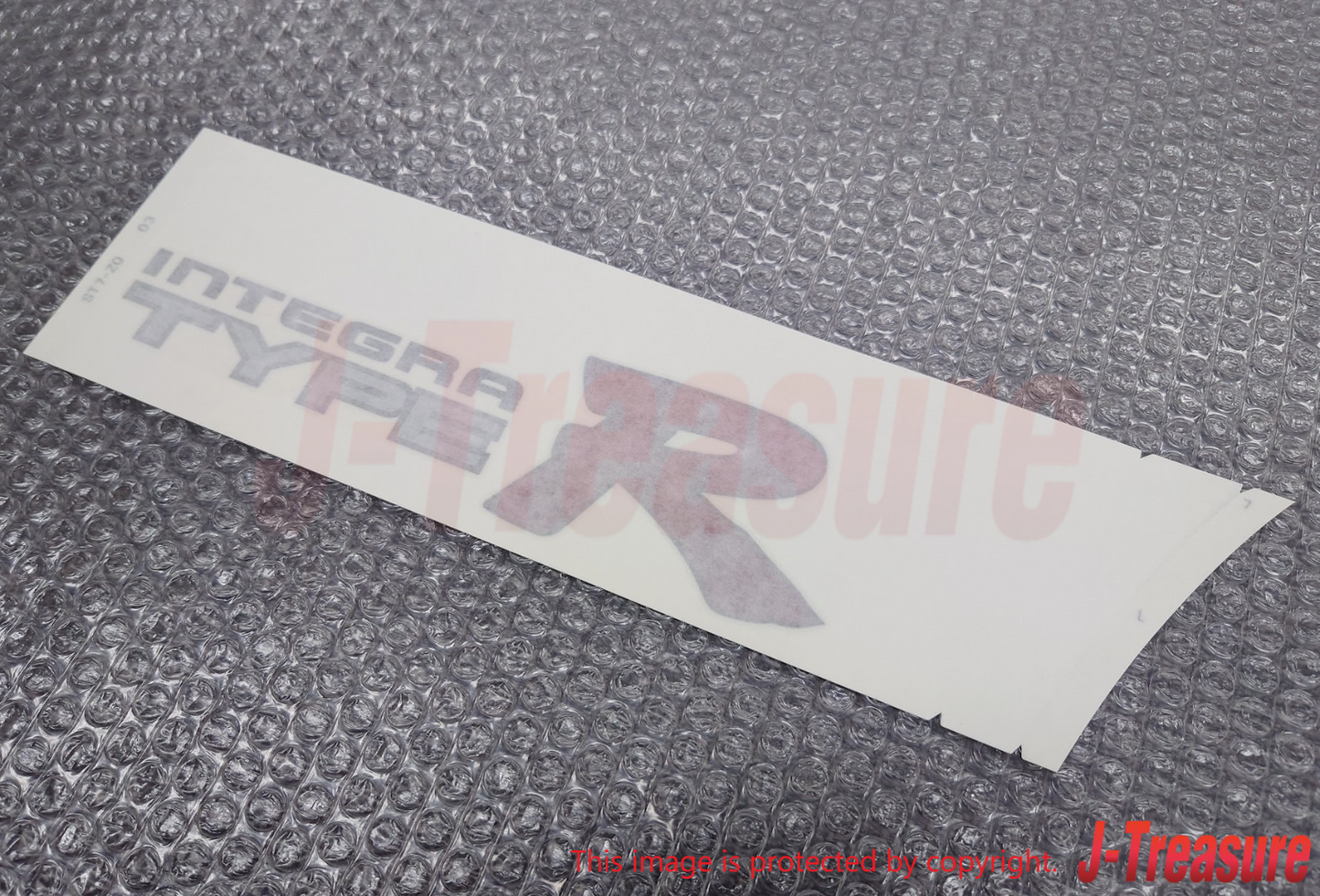 HONDA INTEGRA TYPE-R DC2 1997-2001 Genuine Side Decal Silver Right Left Set OEM