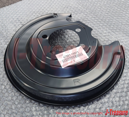 TOYOTA PRIUS ZVW3# 10-15 Genuine Rear Disc Brake Dust Cover RH 47881-12071 OEM