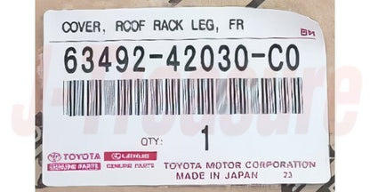 TOYOTA RAV4 ACA3# 06-12 Genuine Front Roof Rack Leg Cover LH 63492-42030-C0 OEM