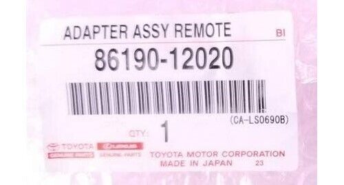 TOYOTA RAV4 ACA3# 08-12 Genuine AUX Stereo Jack Adapter Assy 86190-12020 OEM