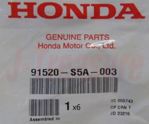 HONDA CIVIC ES# 4D 01-05 Genuine Fr/Windshield Side Garnish RH & LH & Clip F Set