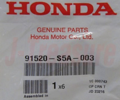 HONDA CIVIC ES# 4D 01-05 Genuine Fr/Windshield Side Garnish RH & LH & Clip F Set