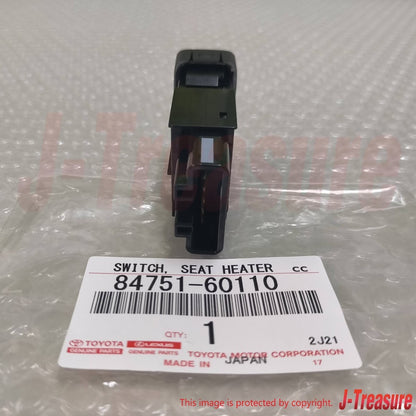 TOYOTA 4RUNNER GRN210 2003-2009 Genuine Seat Heater Switch RH 84751-60110 OEM