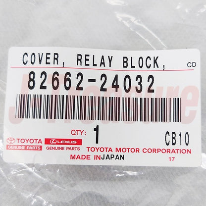 TOYOTA SUPRA JZA80 93-98 Genuine Relay Block Box Upper Cover 82662-24032 OEM