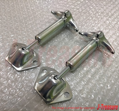 TOYOTA LAND CRUISER BJ40 FJ40 Genuine Windshield Hood Catch Set 53504-90300 OEM