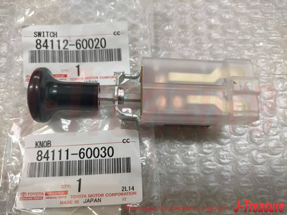 TOYOTA LAND CRUISER BJ42 FJ40 BJ70 HJ47 BJ42 Headlight Control Switch & Knob OEM