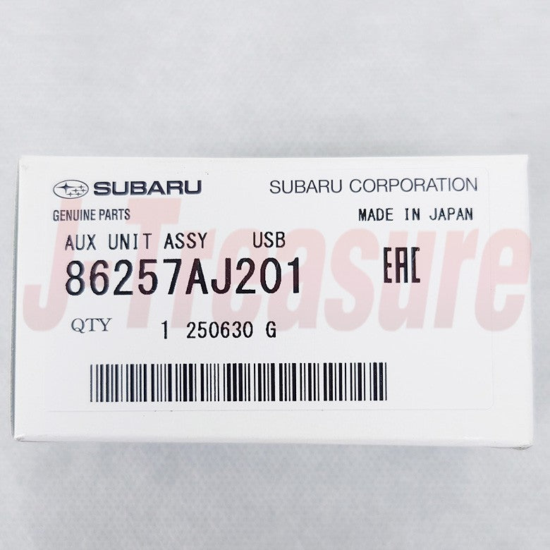 SUBARU OUTBACK 2010-2014 Genuine Auxiliary Jack  Unit Ay USB 86257AJ201 OEM