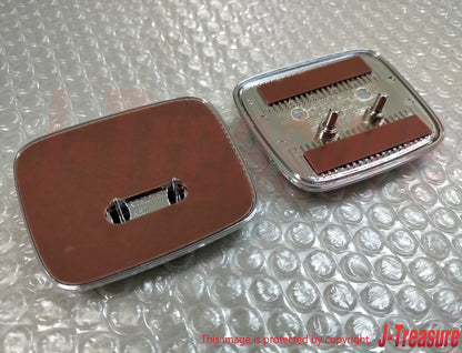 HONDA S2000 AP1 00-03 Genuine Front & Rear Emblem "Silverstone Metallic" OEM