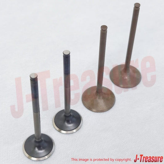 HONDA CRF250R 2004-2007 Genuine Intake Valve x2 & Exhaust Valve x2 Set OEM