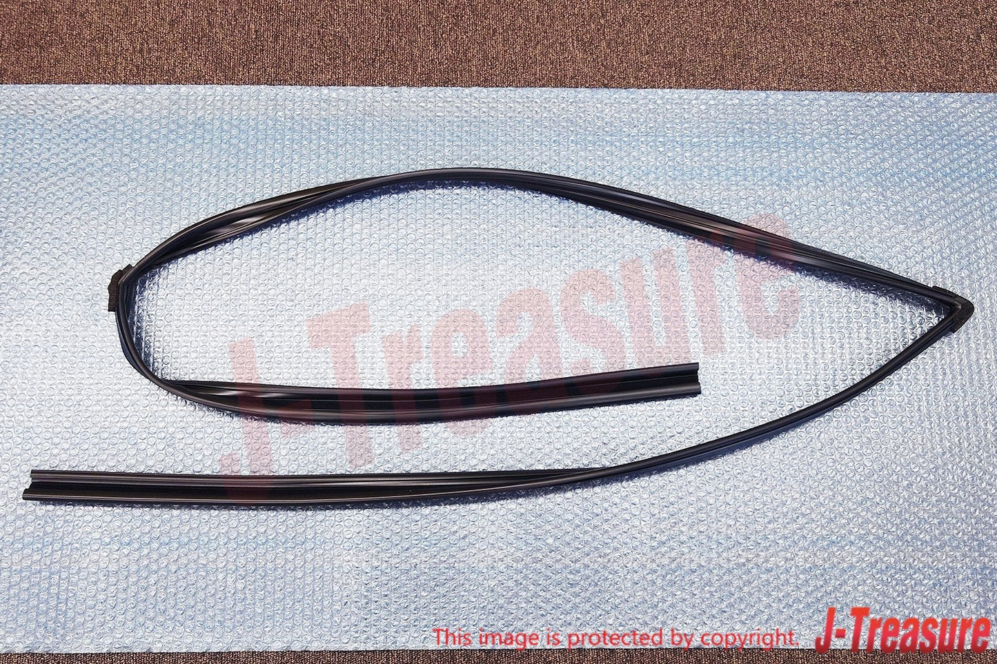 TOYOTA LAND CRUISER UZJ100 '98-07 Genuine Front Door Glass Run RH & LH Set OEM
