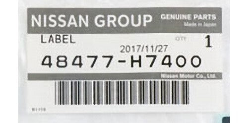 NISSAN SKYLINE R32 1991-1994 Genuine Turn Signal Label 48477-H7400 OEM