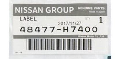 NISSAN SKYLINE R32 1991-1994 Genuine Turn Signal Label 48477-H7400 OEM
