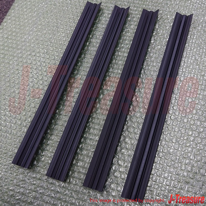 TOYOTA LEVIN TRUENO AE86 Genuine Front Door Glass Run RH & LH 68143-12070 x4 OEM