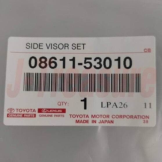 TOYOTA ALTEZZA GXE10 SXE10 LEXUS IS200 IS300 Genuine Door Side Visor Set OEM
