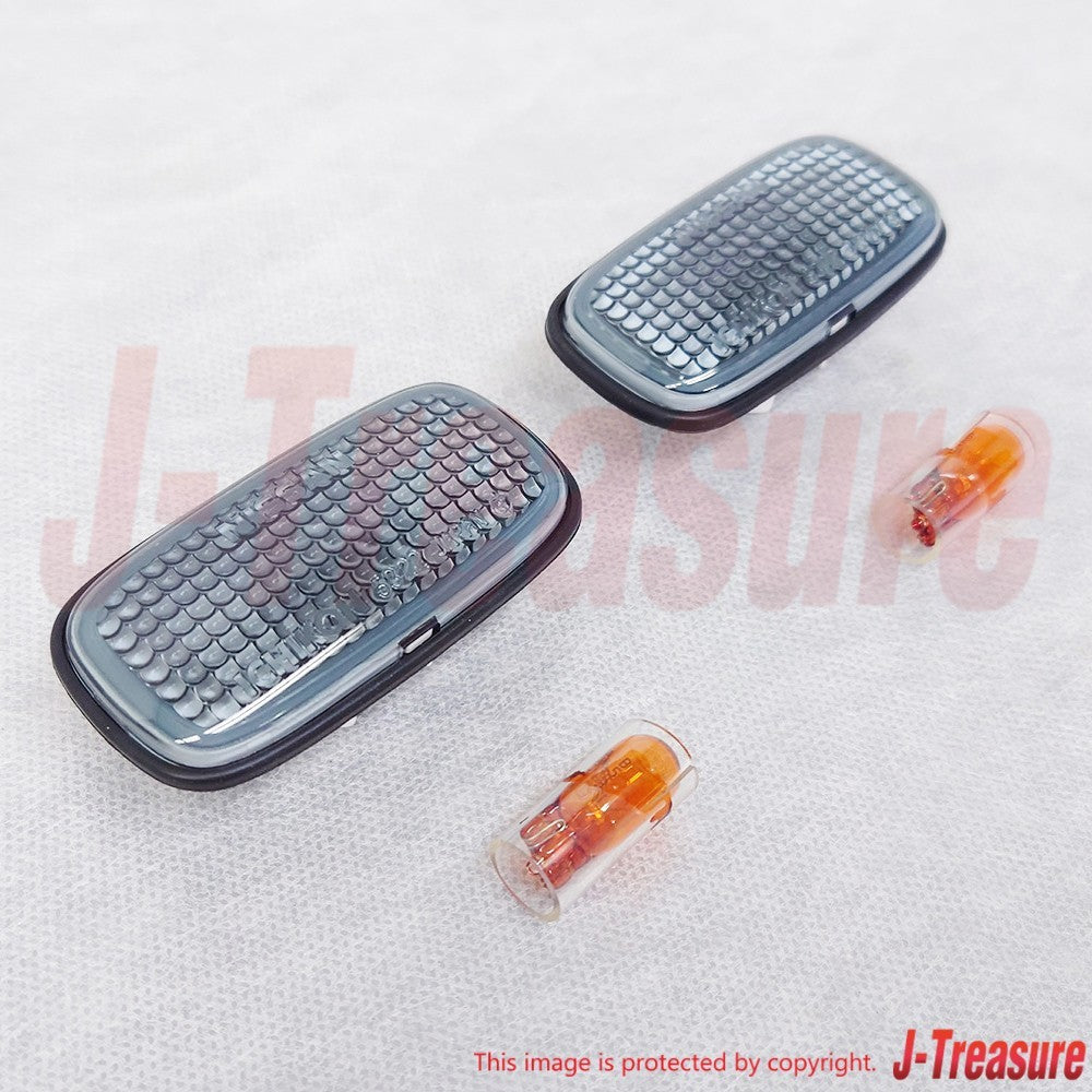 NISSAN SKYLINE GT-R BCNR33 BNR34 Genuine Nismo Smoked Side Markers R & L set HRD