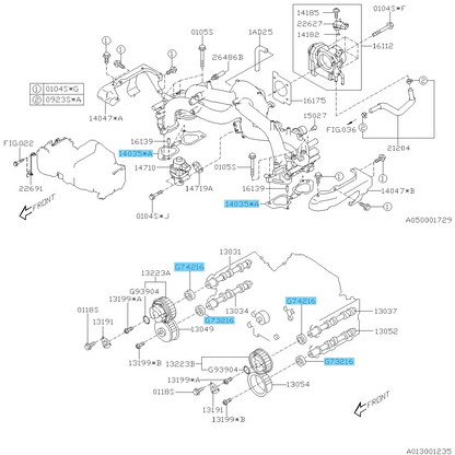 SUBARU IMPREZA WRX GRF 08-13 Genuine EJ255 EJ257 2.5L Turbo Head Gasket set OEM