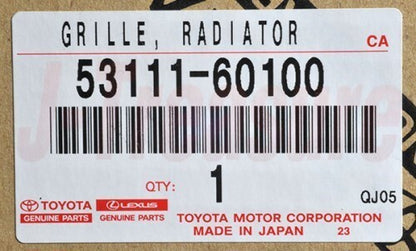 TOYOTA LAND CRUISER FZ80 Genuine Radiator Grille 53111-60100 OEM Early Mid Model
