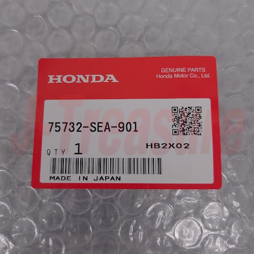 HONDA ACCORD CL7 03-07 Genuine Front Grill & Rear "euro R" Emblem Budge Set OEM