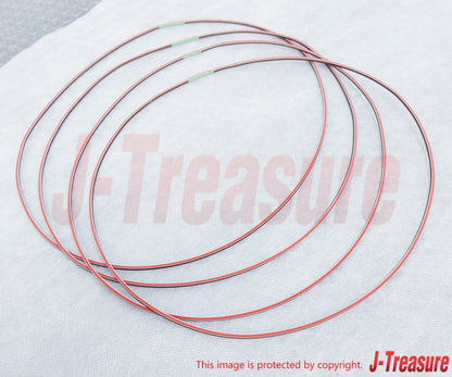 MAZDA RX-7 FD3S RX-8 SE3P Genuine 13B Ring Square Inner x4 Set N326-10-B71A OEM