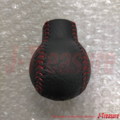 MITSUBISHI LANCER EVOLUTION EVO X CZ4A Genuine 5 Speed Leather Shift Knob OEM