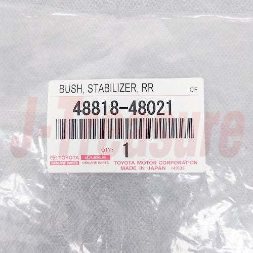 TOYOTA CAMRY ACV30 2002-2006 Genuine Rear Stabilizer Bush 48818-48021 x2 Set OEM