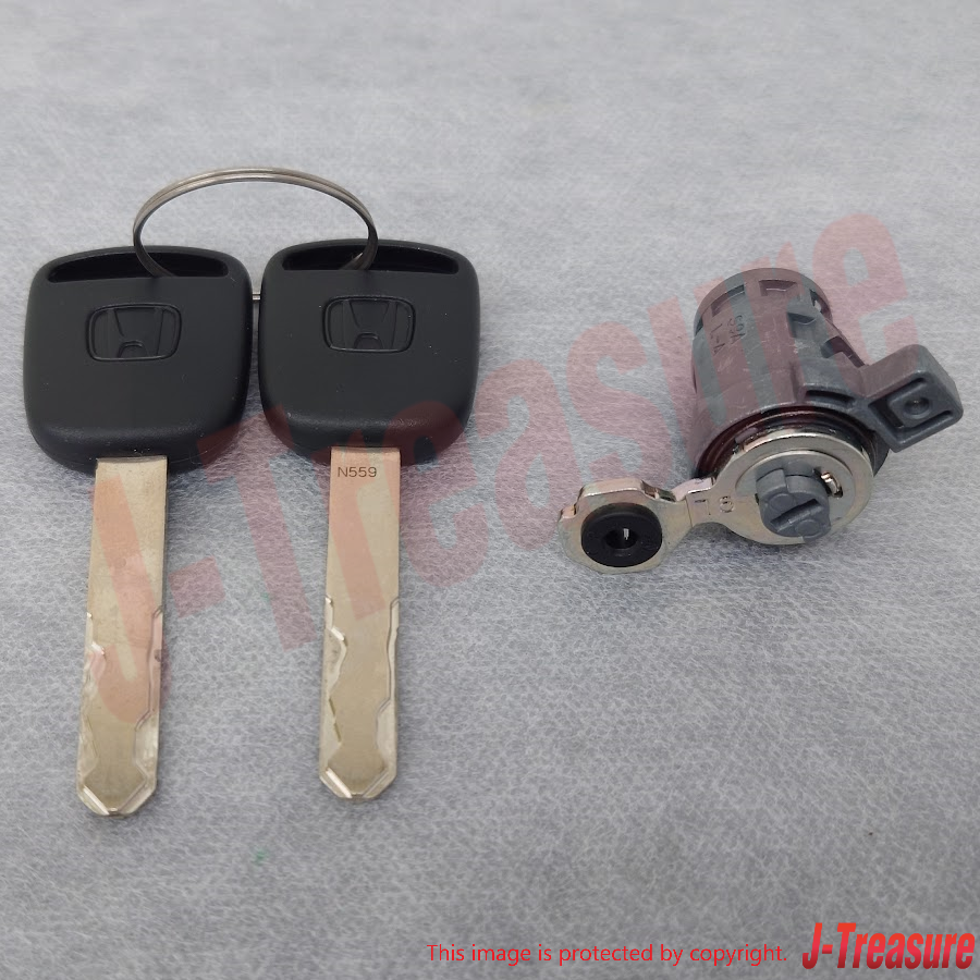 HONDA CR-V RD# 2002-2006 Genuine Door Cylinder LH w/ Keys 72185-S9A-013 OEM