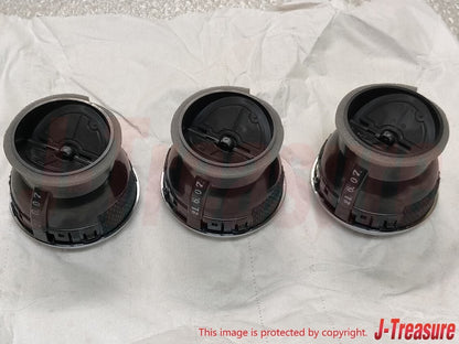 MAZDA MX-5 MIATA ND5RC 16-23 Genuine Air Conditioner Louver Satin 3pcs Set OEM