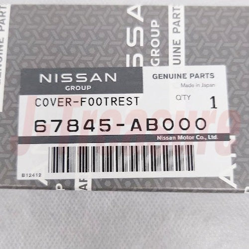 NISSAN SKYLINE R34 00-02 Genuine Aluminum Foot Rest Cover 67845-AB000 OEM Late