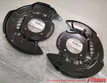 TOYOTA SEQUOIA 08-22 TUNDRA 07-21 Genuine Cover Disc Brake Dust Front Set OEM
